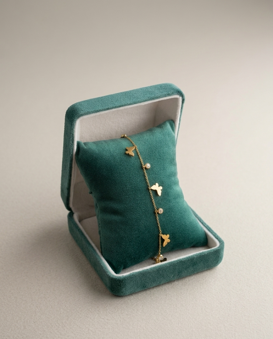 Collier Papillons